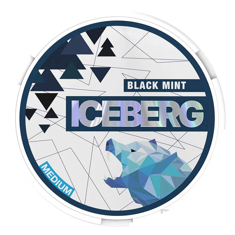 Iceberg Black Mint nicotine pouches