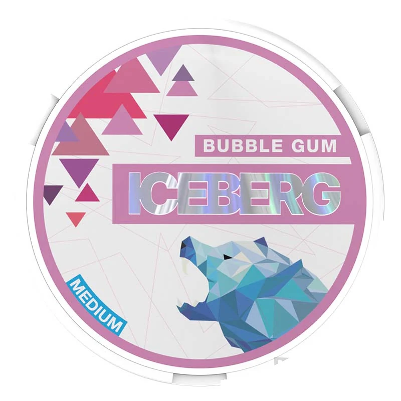 Iceberg Bubble Gum nicotine pouches