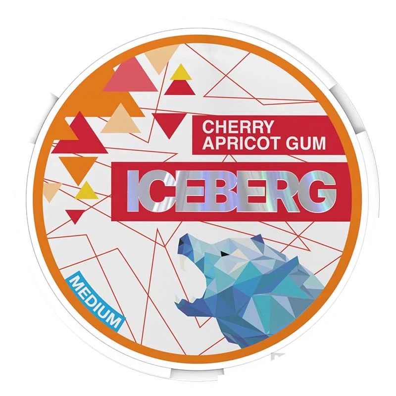 Iceberg Cherry Apricot Gum nicotine pouches