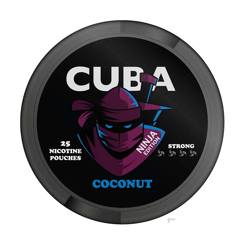 CUBA Coconut Ninja nicotine pouches