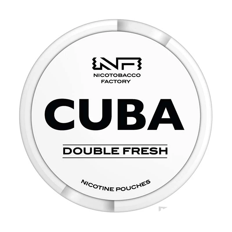 CUBA Double Fresh nicotine pouches