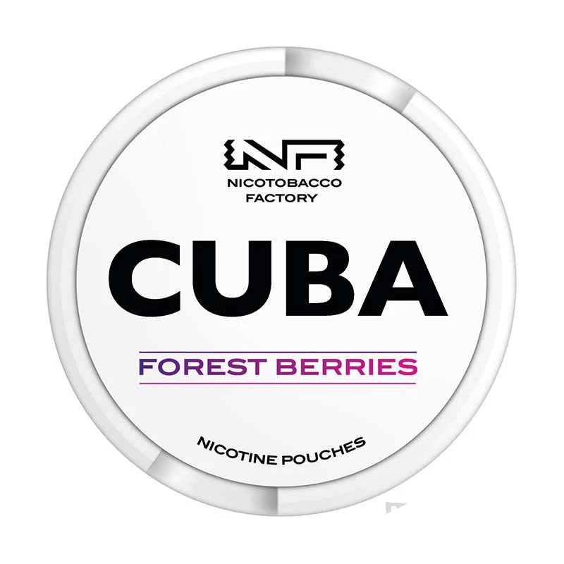 CUBA Forest Berries nicotine pouches