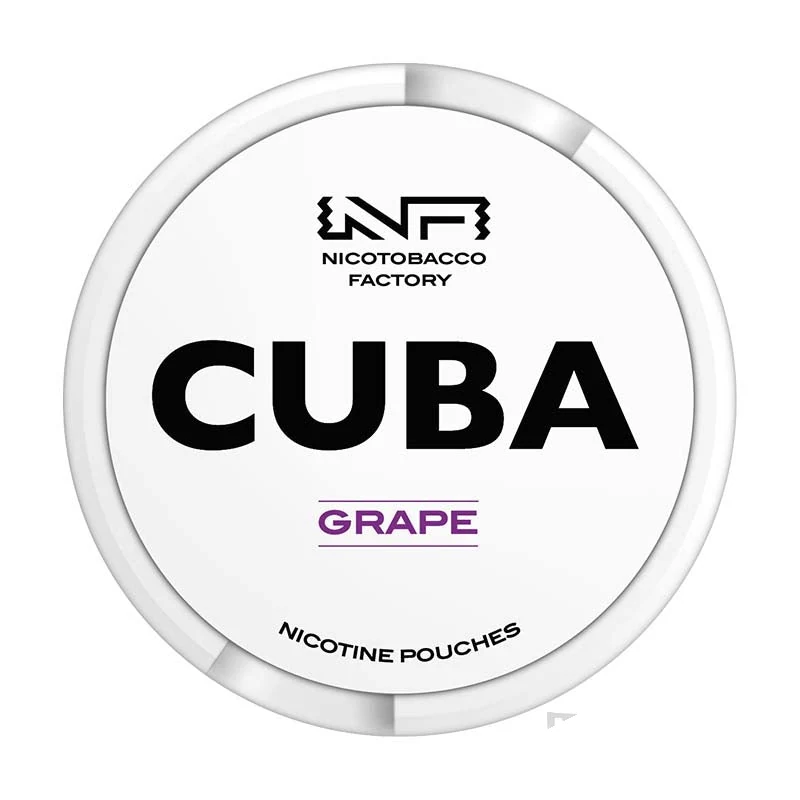 CUBA Grape nicotine pouches