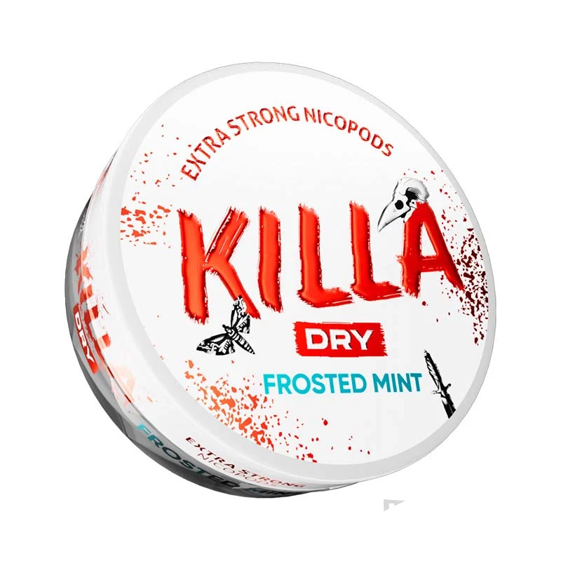 Killa Dry Frosted Mint nicotine pouches