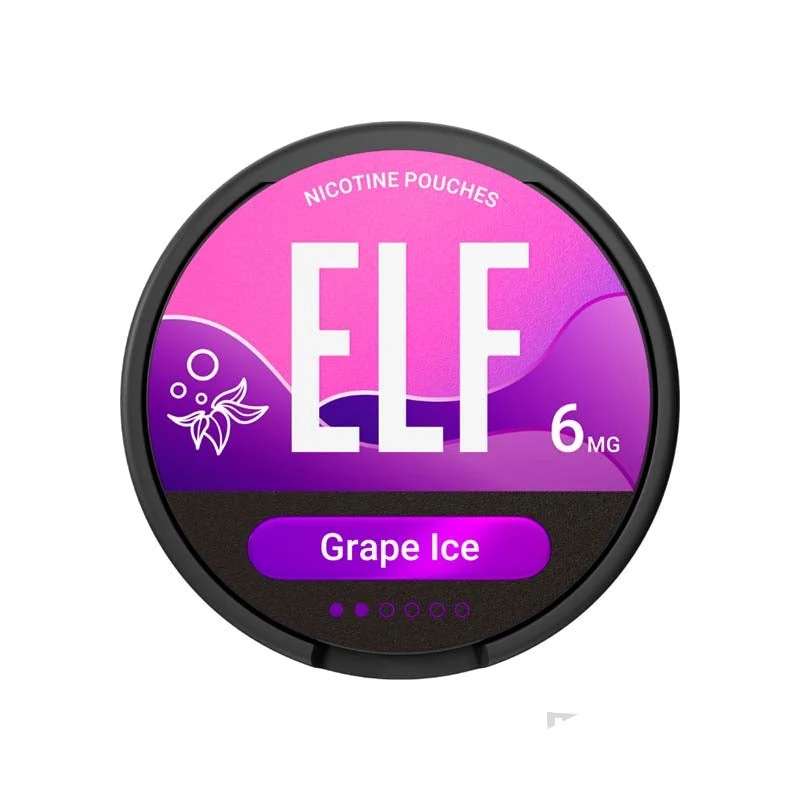 ELF Grape Ice nicotine pouches