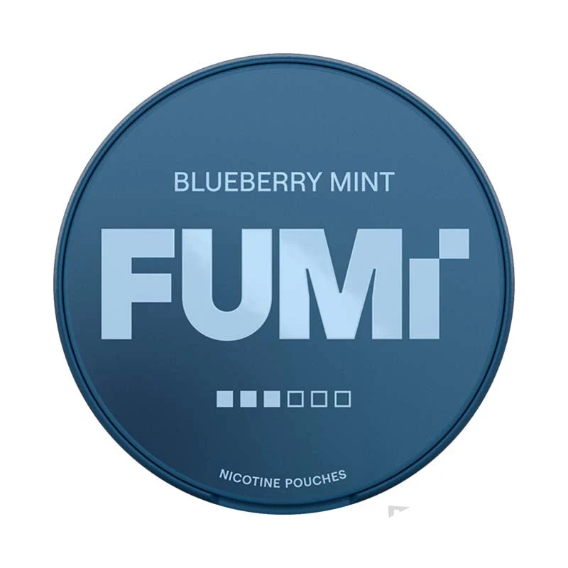 FUMI Minty Blueberry nicotine pouches