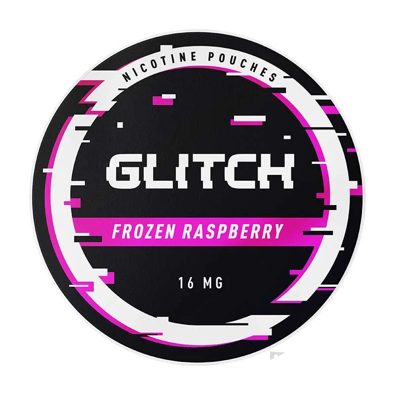 Glitch Frozen Raspberry nicotine pouches