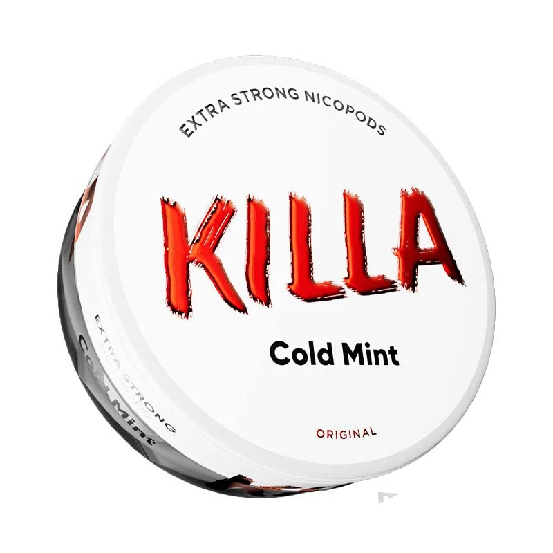 Killa Cold Mint Extra Strong nicotine pouches