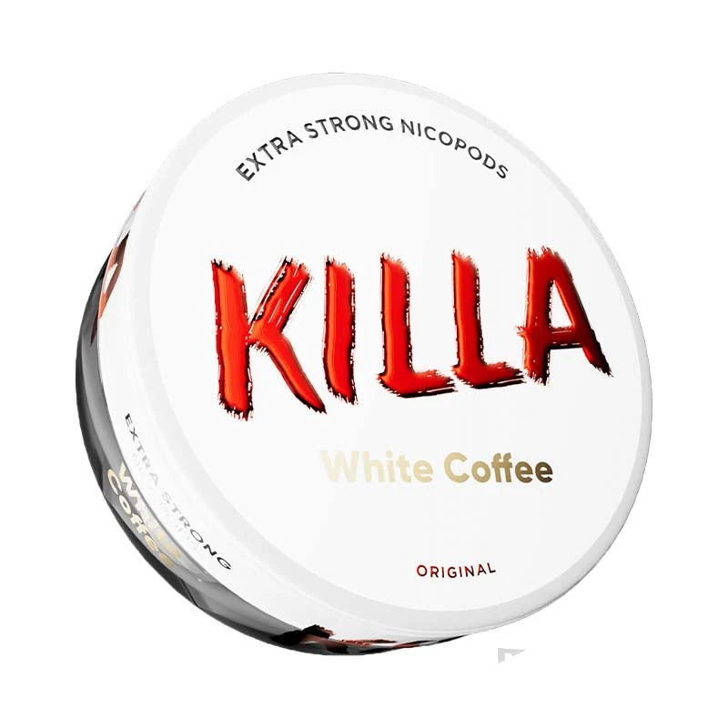 Killa White Coffee Extra Strong nicotine pouches