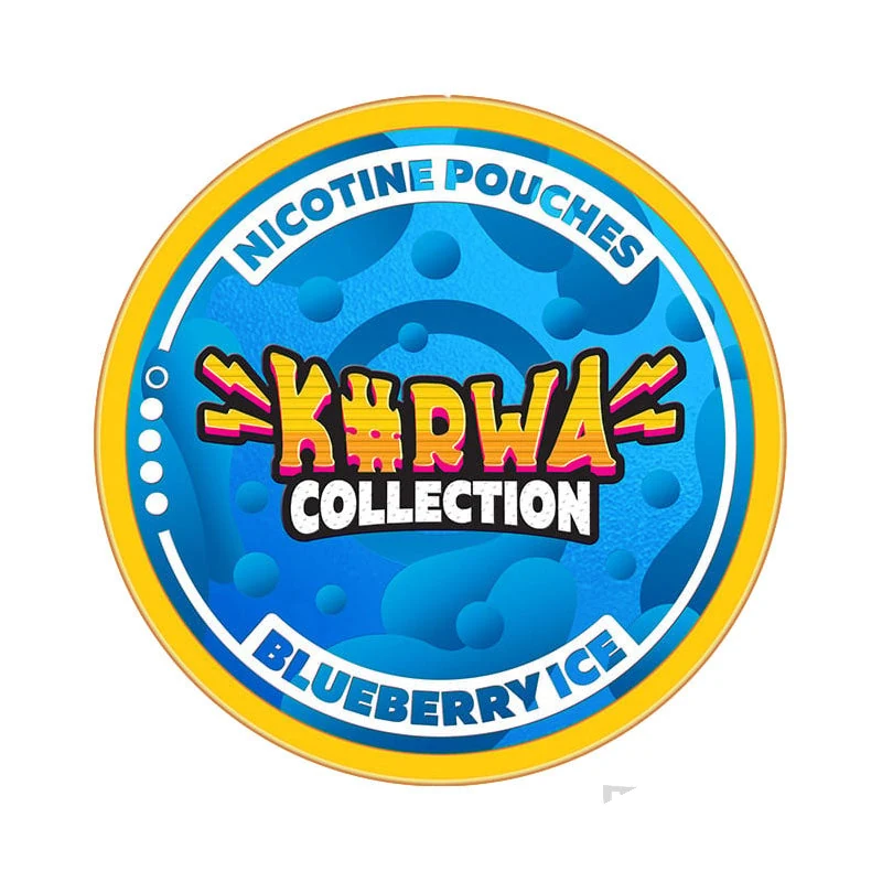Kurwa Collection Blueberry Ice nicotine pouches