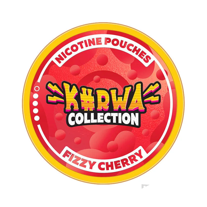 Kurwa Collection Fizzy Cherry nicotine pouches