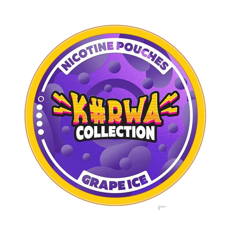Kurwa Collection Grape Ice nicotine pouches