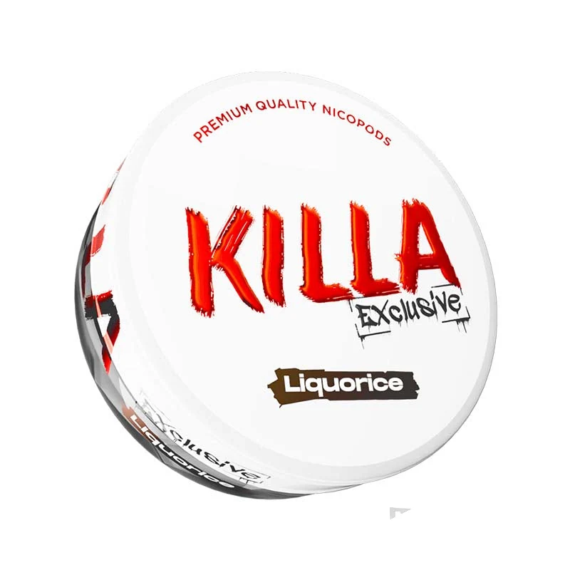Killa Exclusive Liquorice nicotine pouches