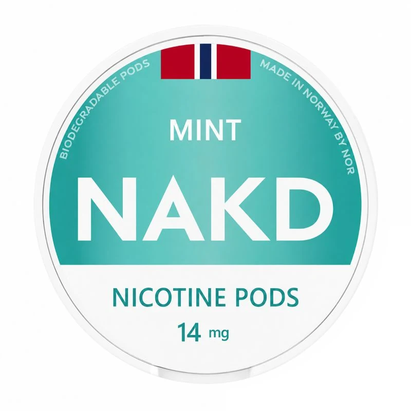 Nor NAKD Mint Nicotine Pods nicotine pouches