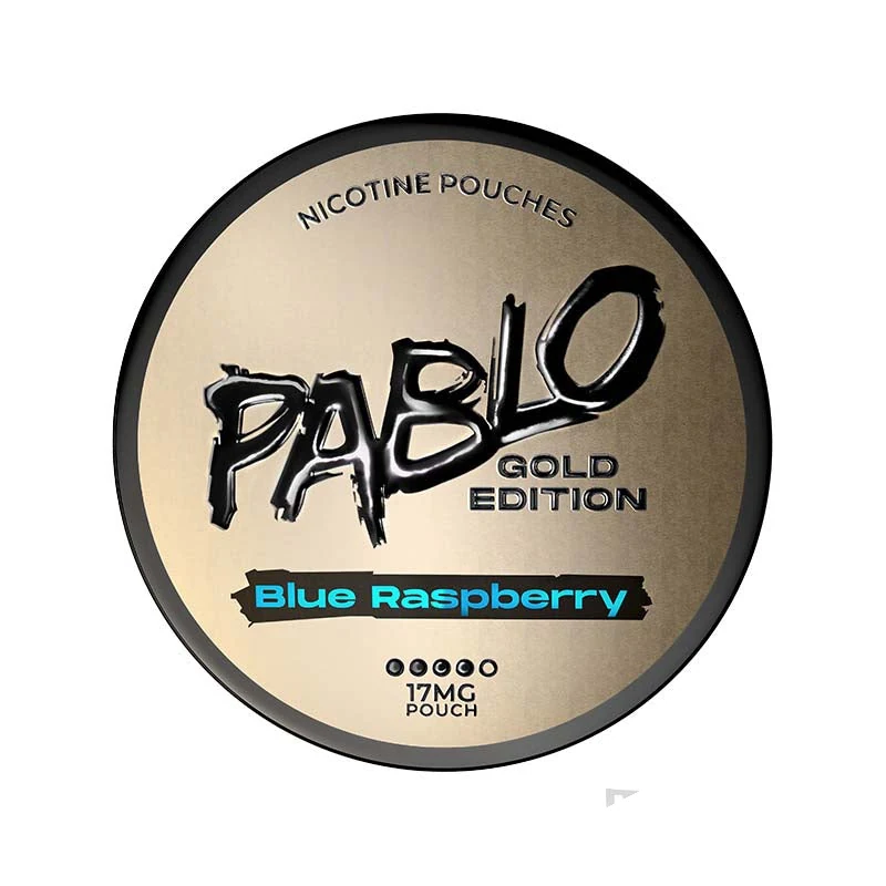 Pablo Gold Edition Blue Raspberry nicotine pouches