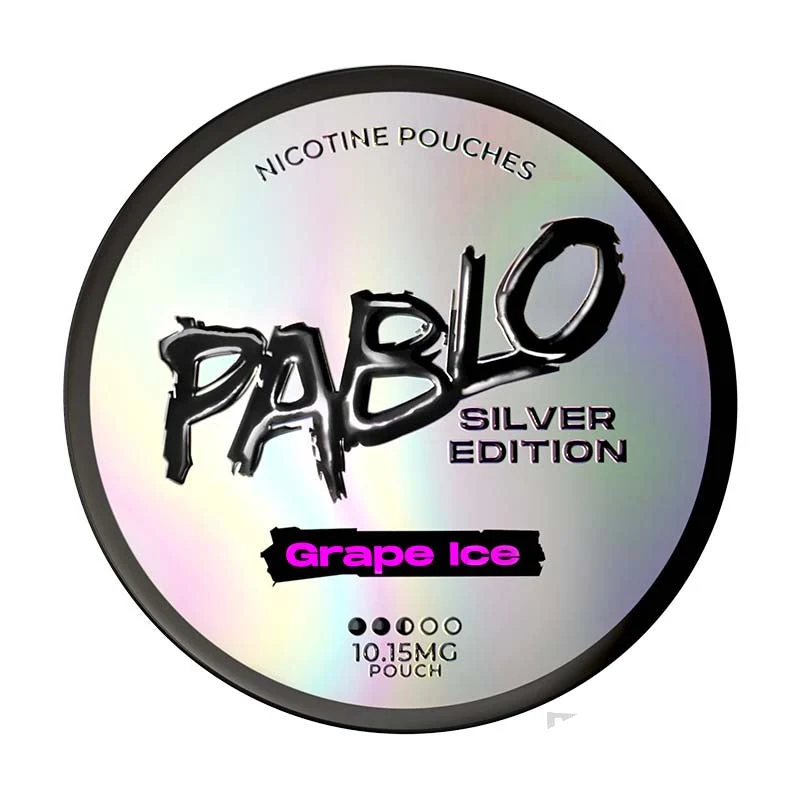Pablo Silver Edition Grape Ice nicotine pouches
