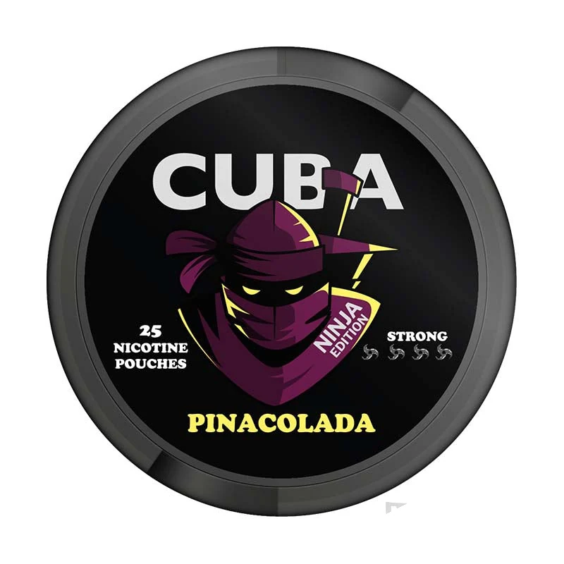 CUBA Pinacolada Ninja nicotine pouches