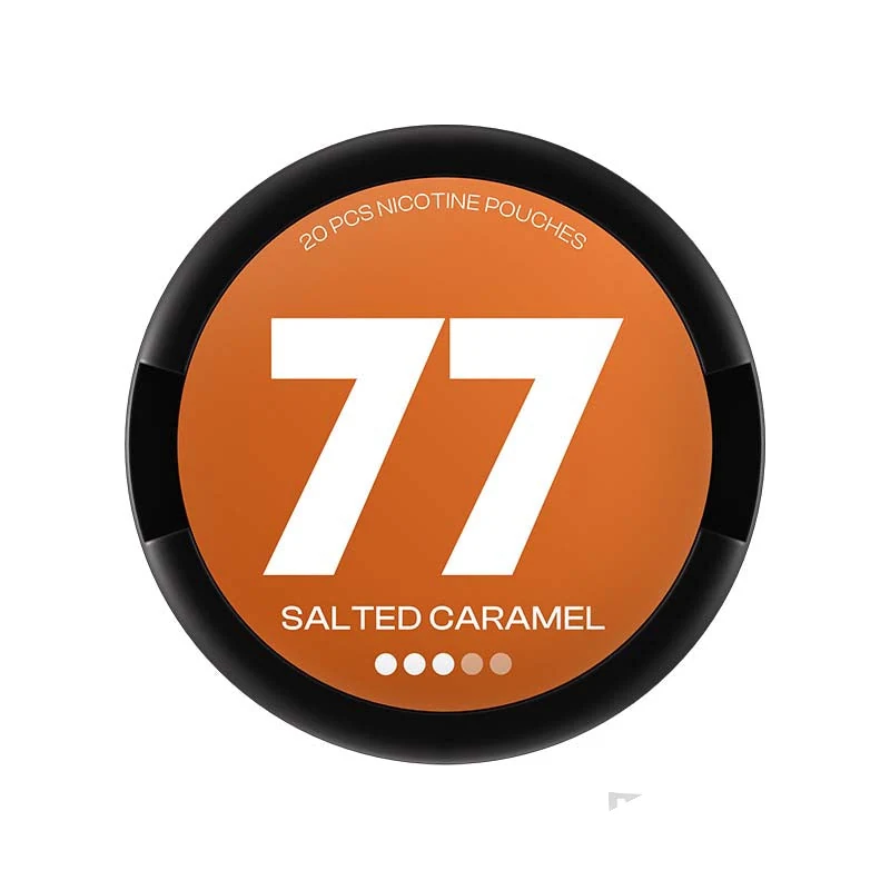 77 Salted Carmel nicotine pouches