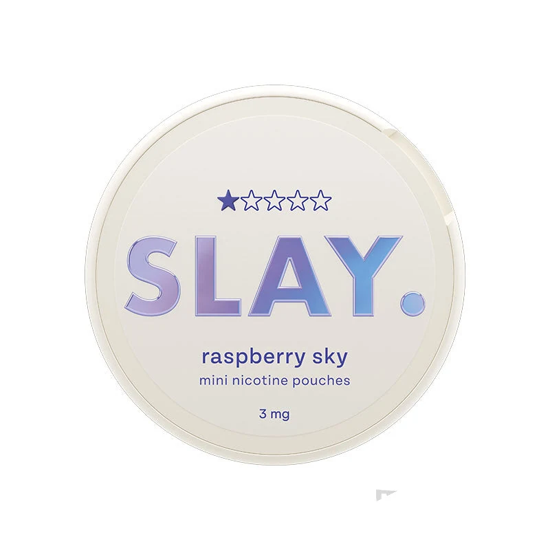 SLAY Raspberry Sky nicotine pouches