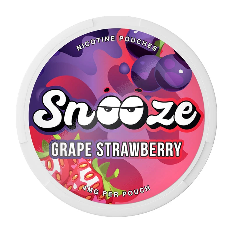 Snooze Grape Strawberry nicotine pouches
