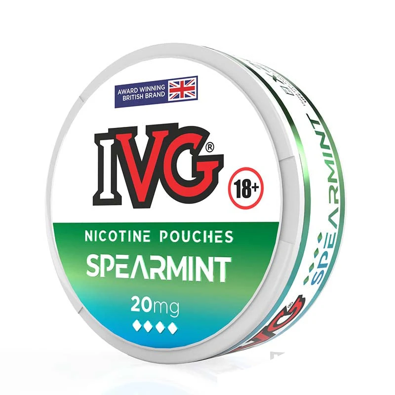 IVG Spearmint nicotine pouches