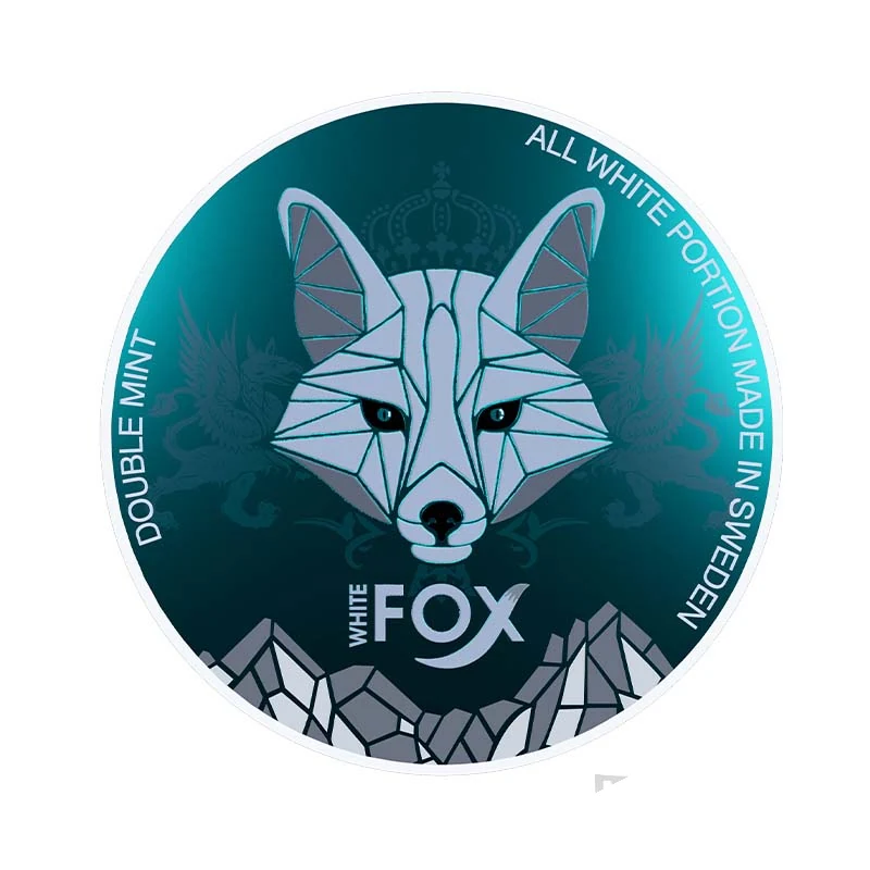 White Fox Double Mint nicotine pouches