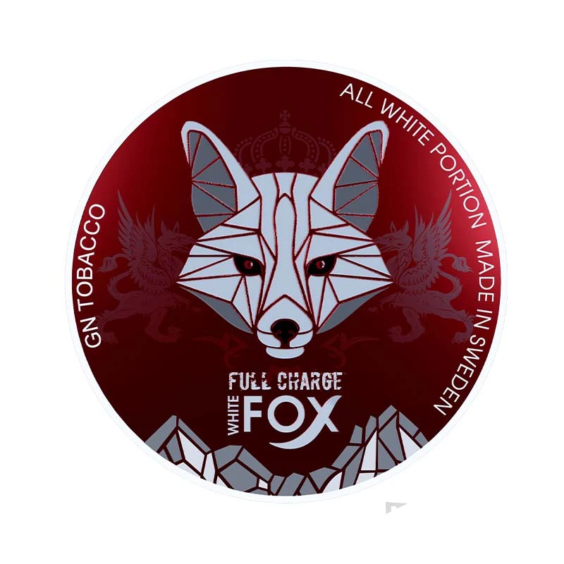 White Fox Full Charge nicotine pouches