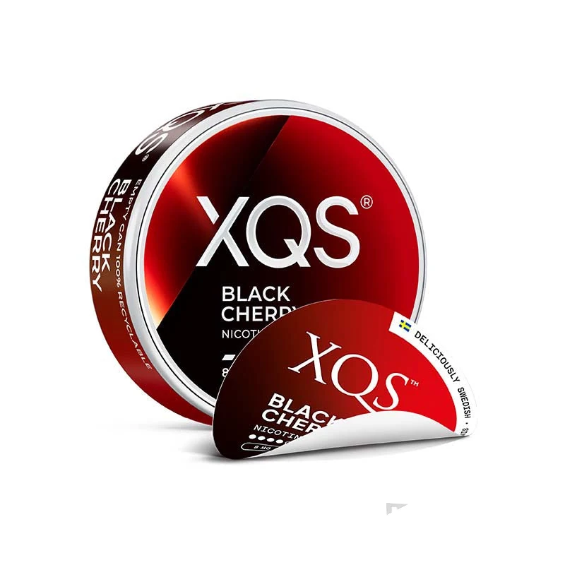XQS Black Cherry nicotine pouches