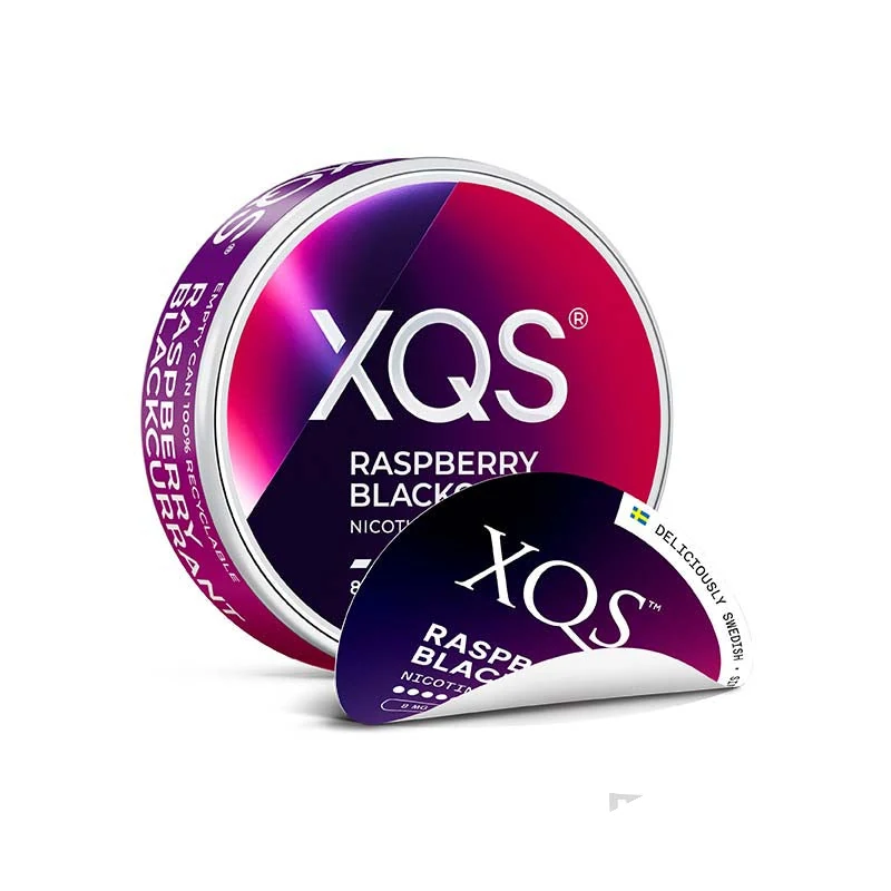 XQS Raspberry Blackcurrant nicotine pouches