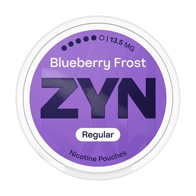 ZYN Blueberry Frost nicotine pouches